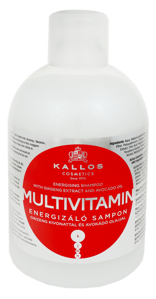 Шампунь д/вол.Каллос мультивітам.1000мл
