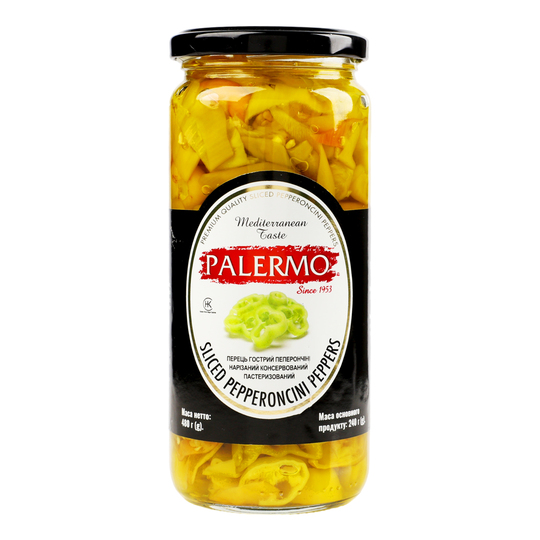 Перець гос.пеперон.наріз.Palermo 500мл