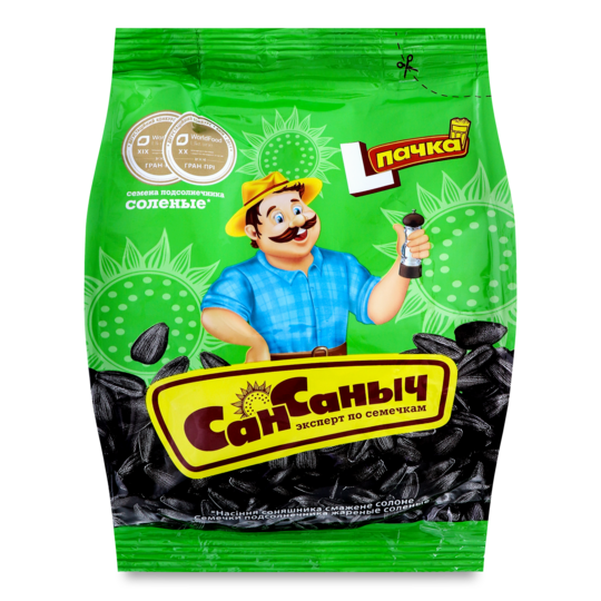 Насіння соняшника солоне Сан Санич 100г
