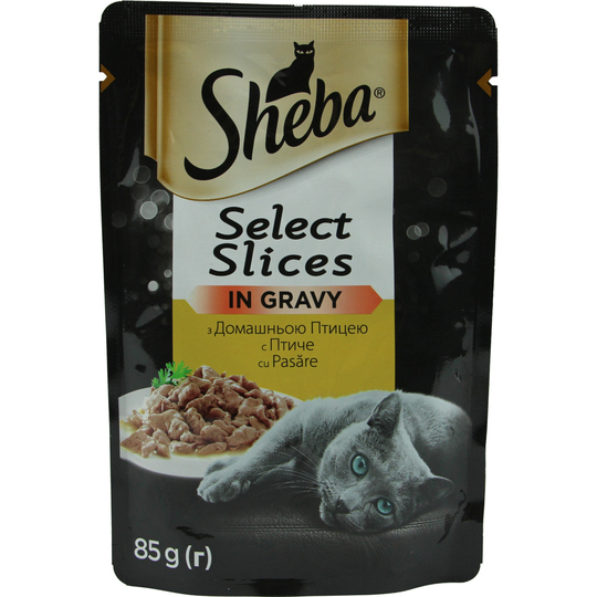 Пауч з дом птиц.в соусі Sheba 85г