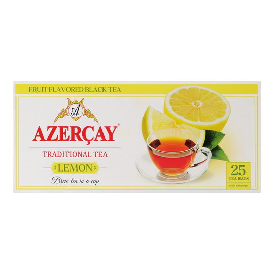 Чай чорний з ар.лимону Азерчай 1,8г*25п.