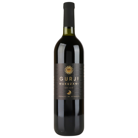 Вино Gurji Mukuzani ч/с12,5%0,75л