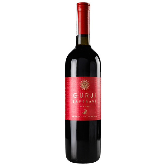 Вино Gurji Saperavi ч/с13%0,75л