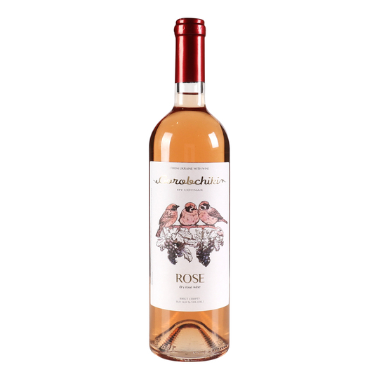 Вино Gorobchiki Rose р/сух 14% 0,75л