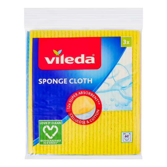 Серветки вологопоглинаючі Vileda 3шт
