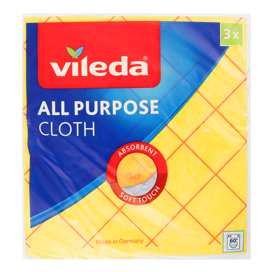 Серветка ун.Allpurpose Cloth Vileda 3шт