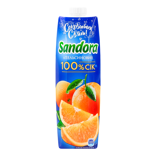 Сік апельсиновий Sandora 0,95л