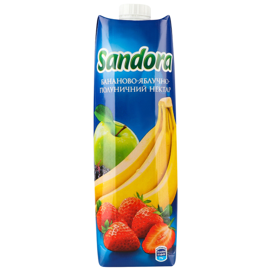 Нектар бан./ябл./пол.Sandora 0,95л