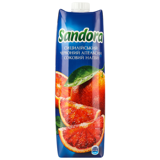 Напій соковий сиц.черв.ап.Sandora 0,95л