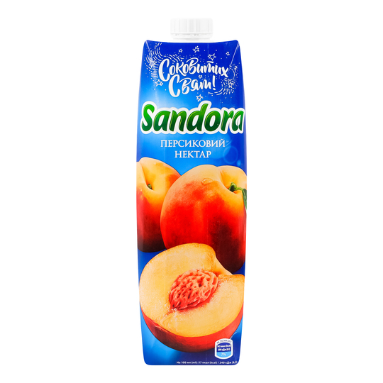 Нектар персиковий Sandora 0,95л