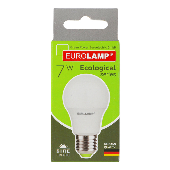 Лампа Eurolamp E.LED D А50 7W E27 4000K