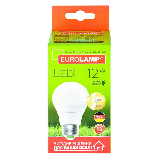Лампа Eurolamp E.L.D А60 12W E27 3000K