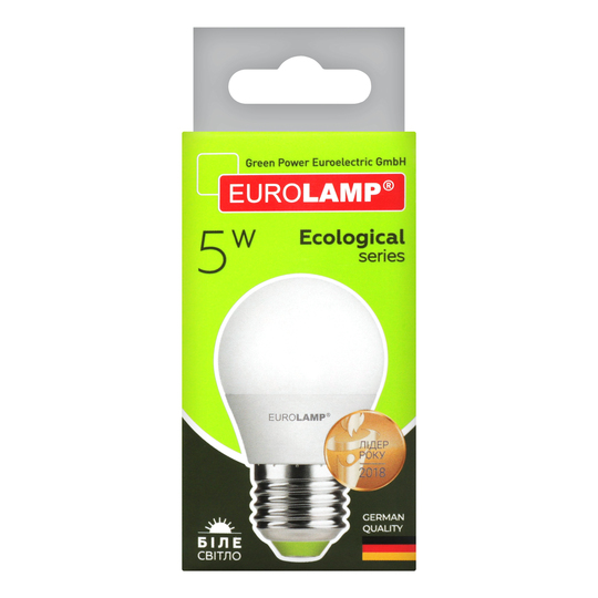 Лампа Eurolamp E.LED D G45 5W E27 4000K