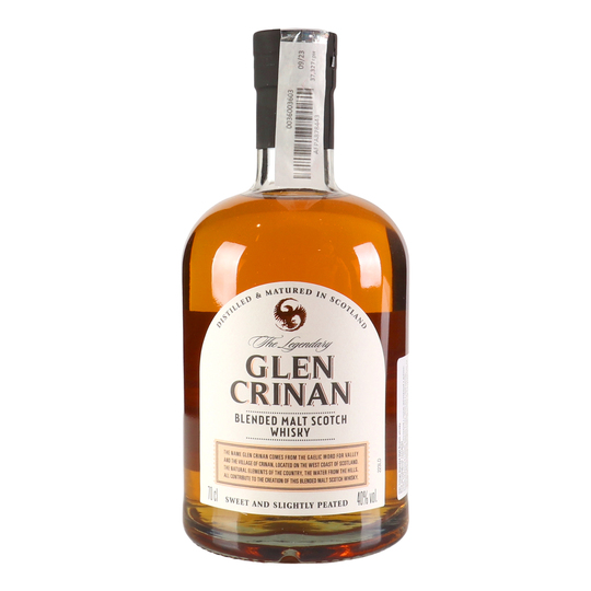 Віскі Glen Crinan Blen.Malt 40% 0,7л туб