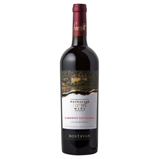 Вино Bostavan Cab.Sauvign.ч/нсол13%0,75л