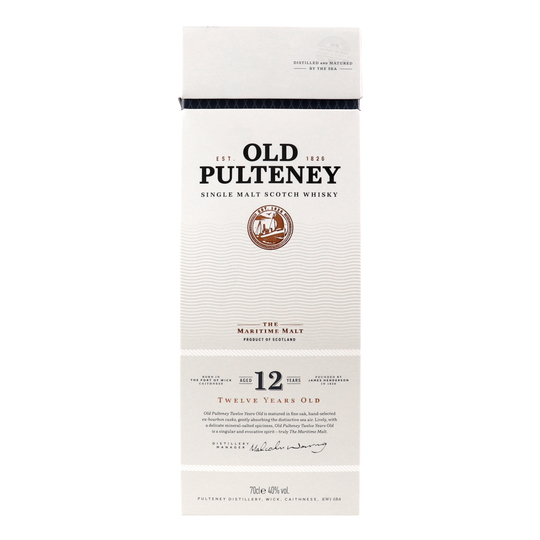 Віскі Old Pulteney 12р.40% 0,7л туб