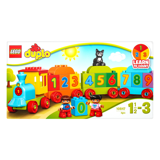 Конструктор Lego Потяг із цифрами 10847