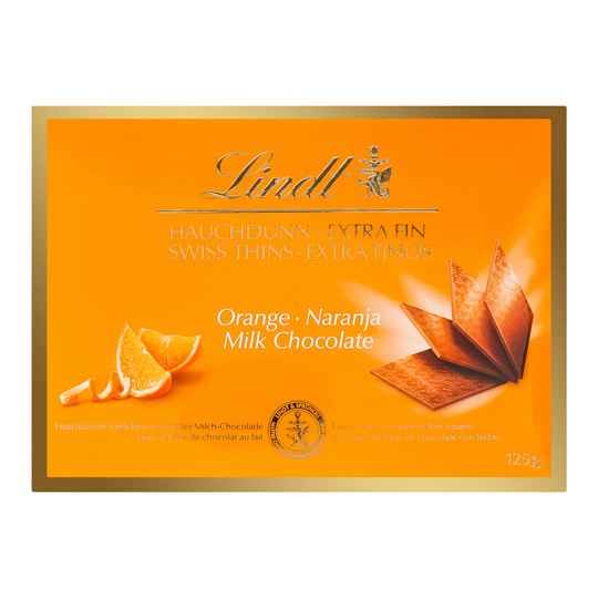 Шоколад мол.зі см.апельсину Ліндт 125г