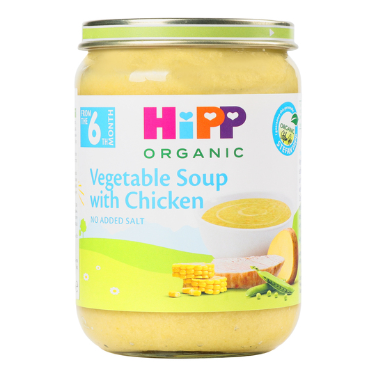 Суп овочевий з куркою HiPP 190г