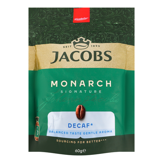 Кава Якобз Монарх без кофеїну 60г