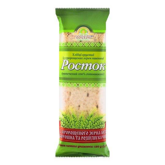 Хлібці з пр.зерна пш.Укр Еко-Хліб 120г