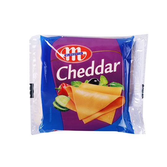 Сир пл.Cheddar 49% Mlekovita скиб.130г