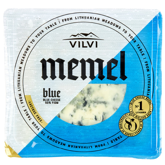 Сир 50% Мемель блю з плісняв.Vilvi 100г
