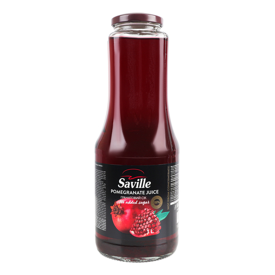 Сік гранатовий Saville 100 % б/цукру 1л