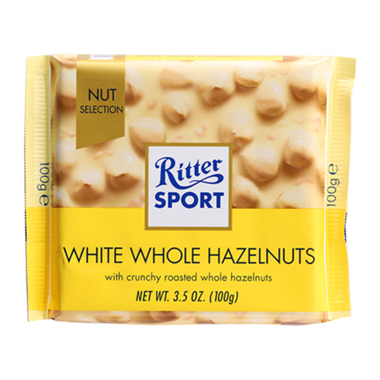 Шоколад біл.Nut Select.Ritter sport 100г