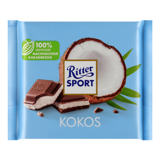 Шоколад м.з кокос.крем Ritter sport 100г