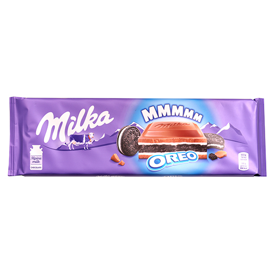 Шоколад мол.з ван.та печ.Орео Milka 300г