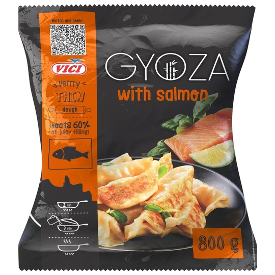 Гіоза з сьомгою "GYOZA" VICI 800 г