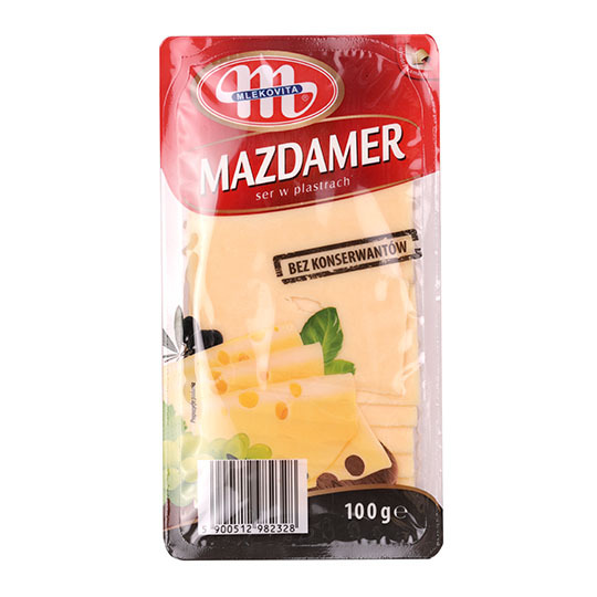 Сир 26% Маздамер Mlekovita 100г