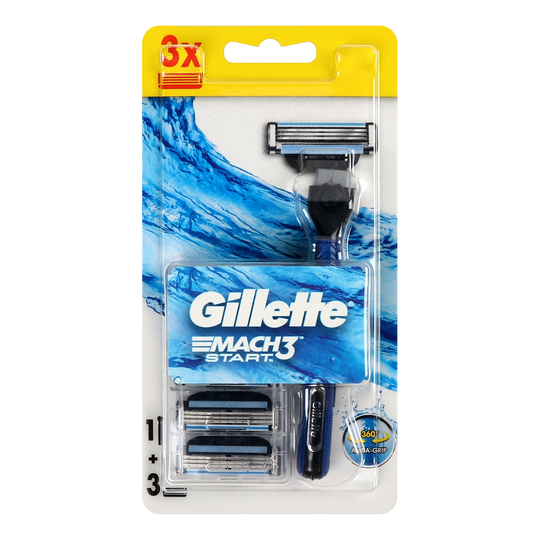 Бритва з 3 змін.кас.Mach3 Start Gillette