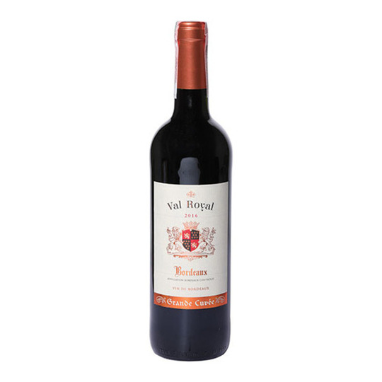 Вино Val Royal Bordeaux ч/сух 13%0,75л