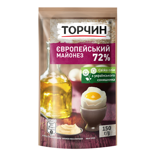 Майонез європейський Торчин 150г