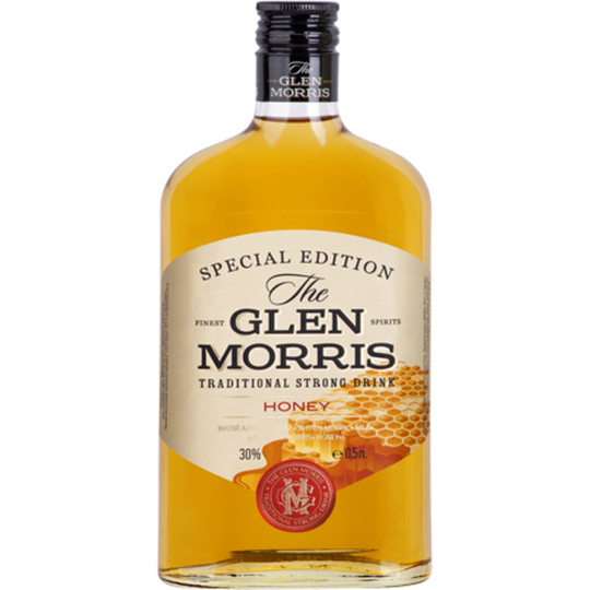 Напій алк.The Glen Morris Honey 30% 0,5л