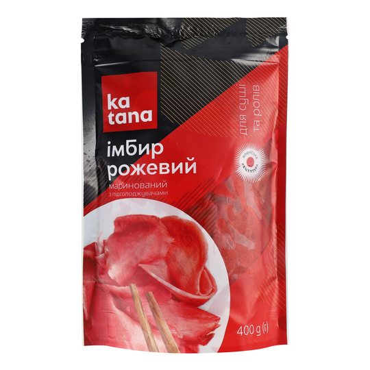 Імбир маринований рож.д/п Катана 400г