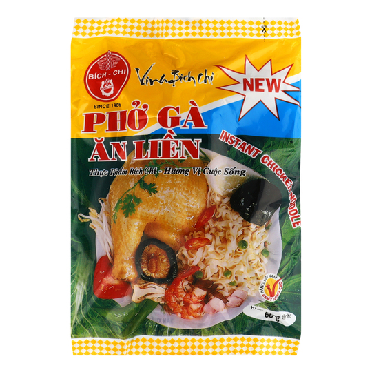 Локшина рис.зі см.курки Bich Chi 60г