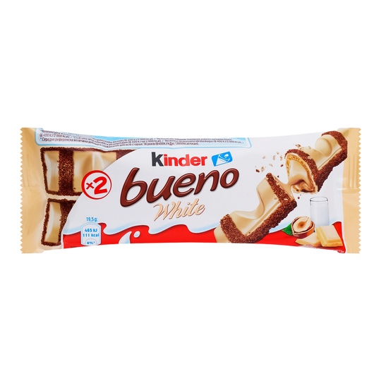 Батончик Bueno White Kinder 39г