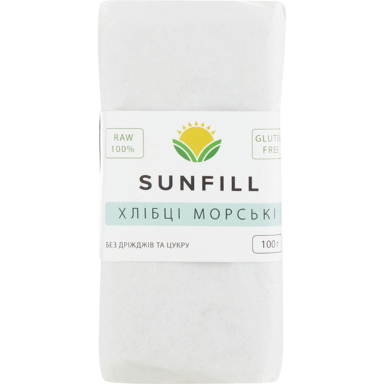 Хлібці Морські Sunfill 100г