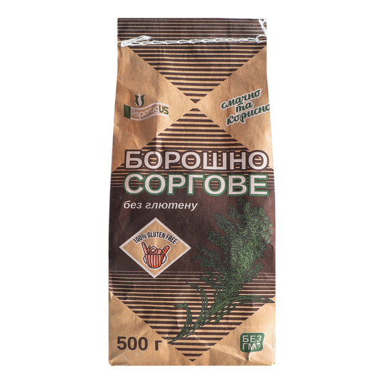 Борошно соргове б/глютену Аспарагус 500г