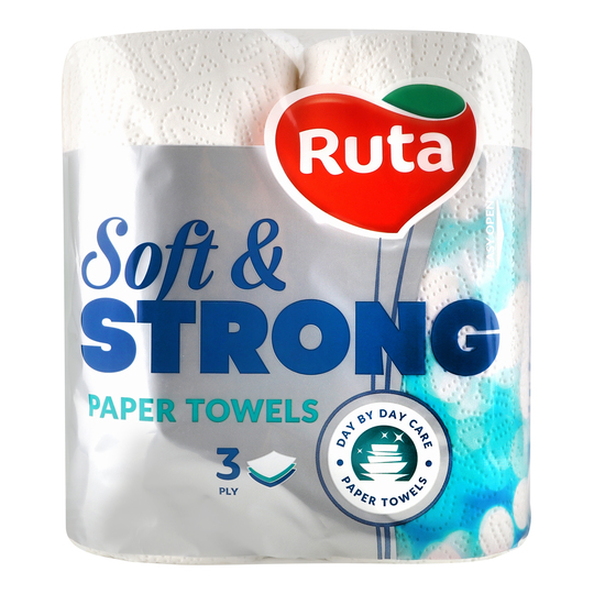 Рушники паперові Ruta Soft Strong 2 рул