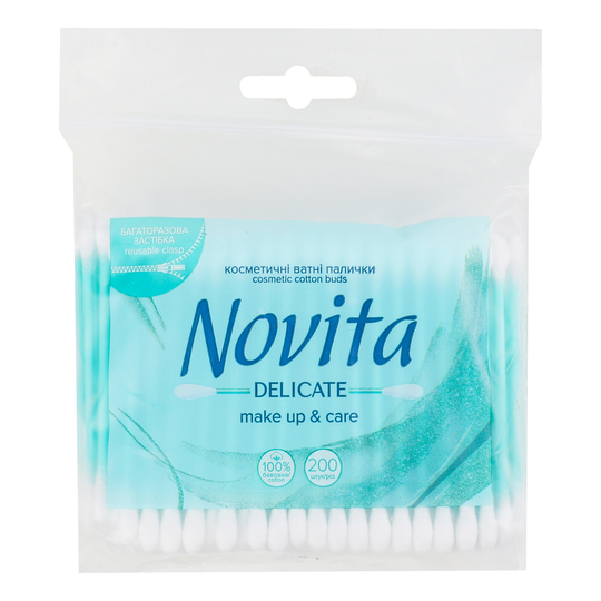 Палички ватні Novita 2 200шт