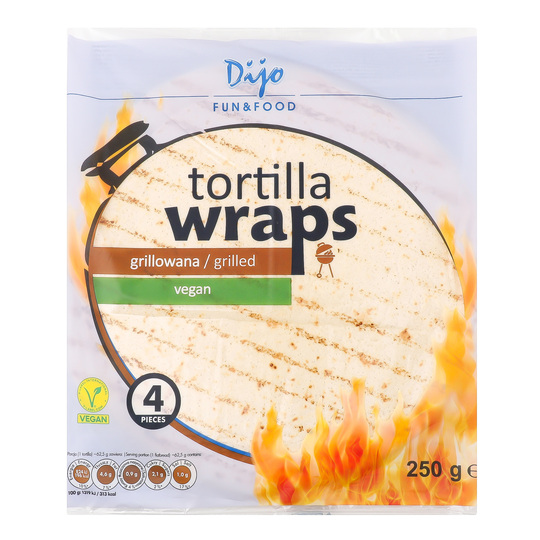 Тортилья гриль пшенична Dijo 250г