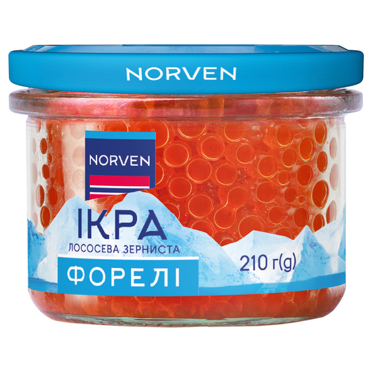 Ікра лос.форелі зерниста Norven 210г