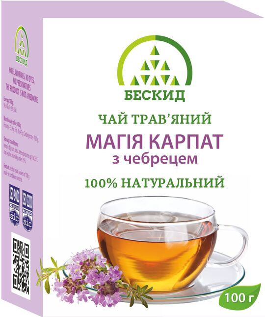 Чай Магія карпат з чебрецем Бескид 100г