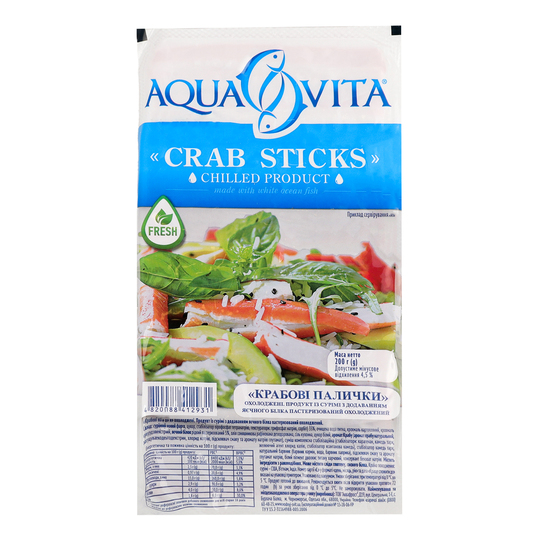 Крабові палички охл. AquaVita 200г