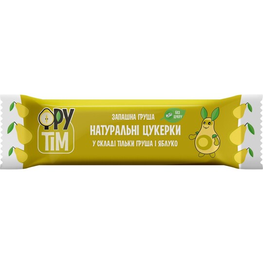 Цукерки Фрутiм яблучно грушеві 50г