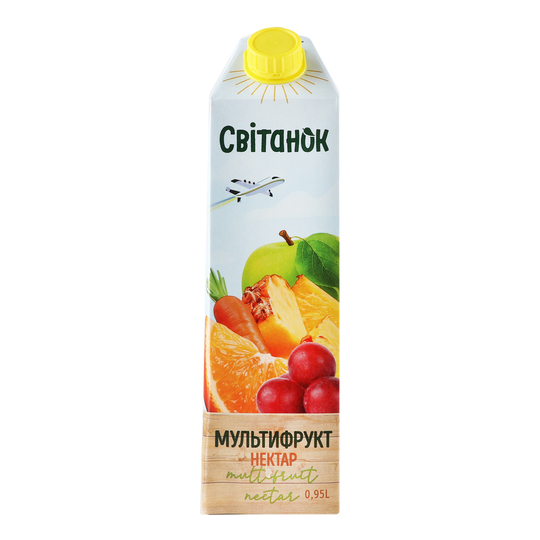 Нектар мультифр.з вітамін.Світанок 0,95л